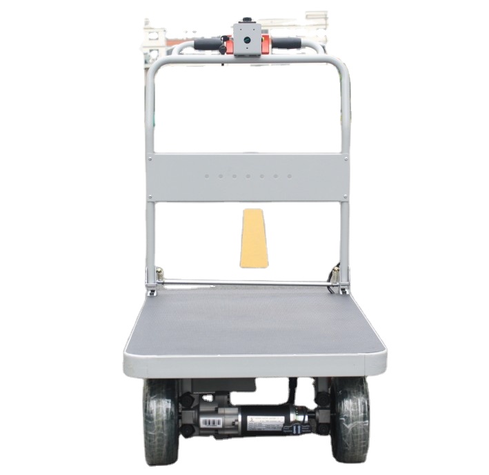 Electric Flatbed Hand Truck For Materials Handling